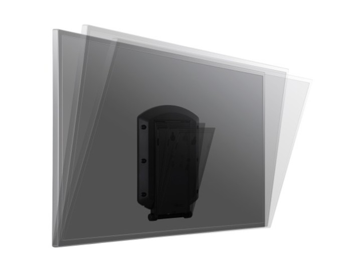 Wandhalter elektr, -52", max 22 kg, schwarz Wandhalter elektr, -52", max 22 kg, schwarz