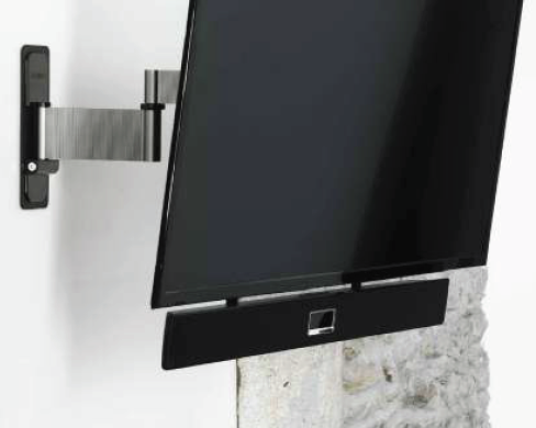 Soundbarhalterung Universal, Stahl, schwarz Soundbarhalterung Universal, Stahl, schwarz