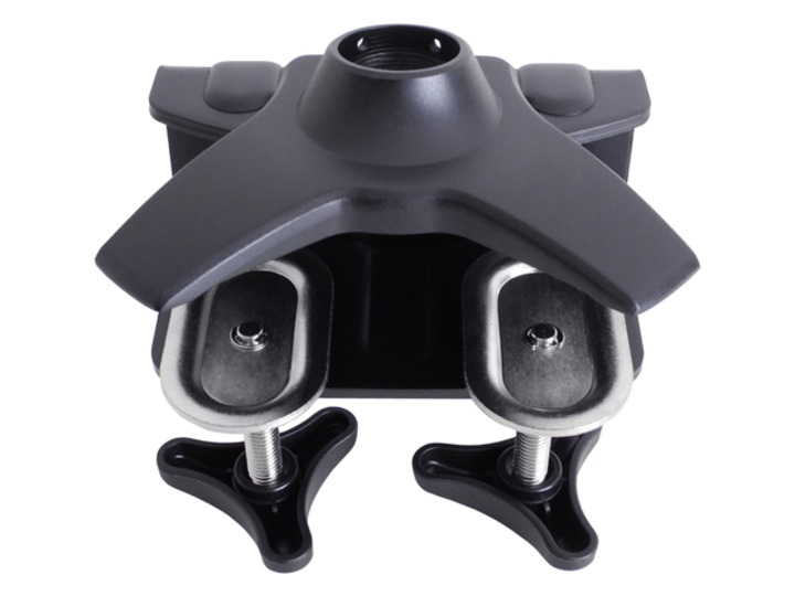 Doppel-Tischklemme zu Tischhalter, schwarz Doppel-Tischklemme zu Tischhalter, schwarz