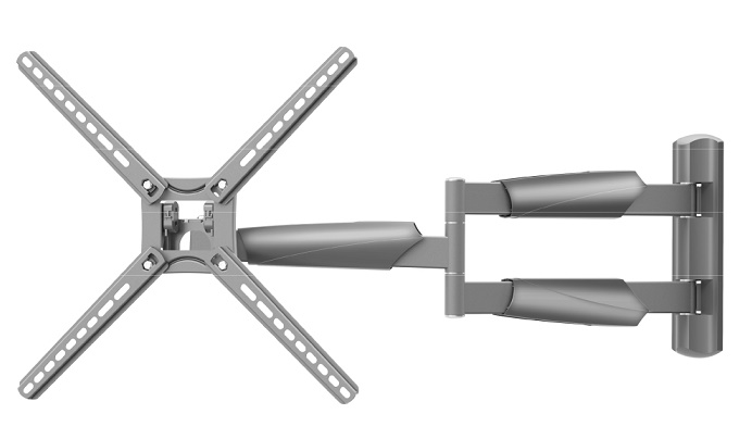 Wandhalter Outdoor 13"-65", Metall, grau, Wandhalter Outdoor 13"-65", Metall, grau,