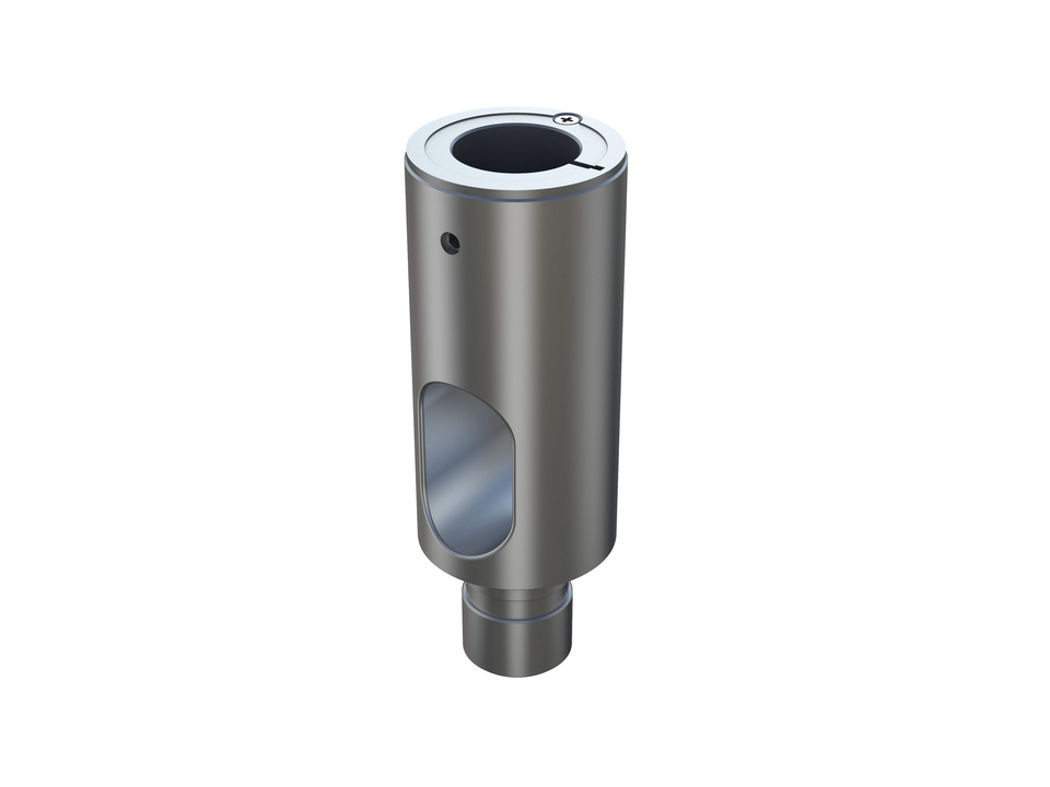 Monitorhalter Extension 10 cm, silber, Metall