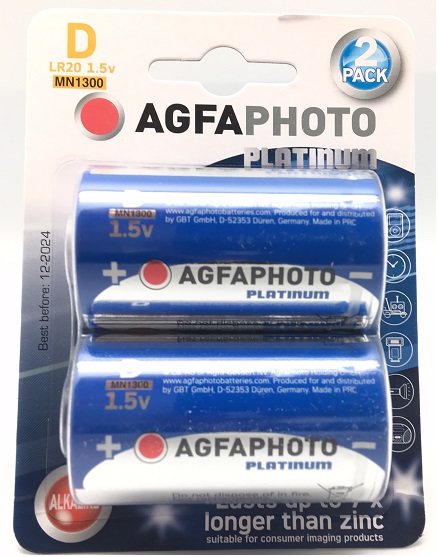 Alkaline LR20 Mono, D, 2er-Pack inkl. VEG, Alkaline LR20 Mono, D, 2er-Pack inkl. VEG,