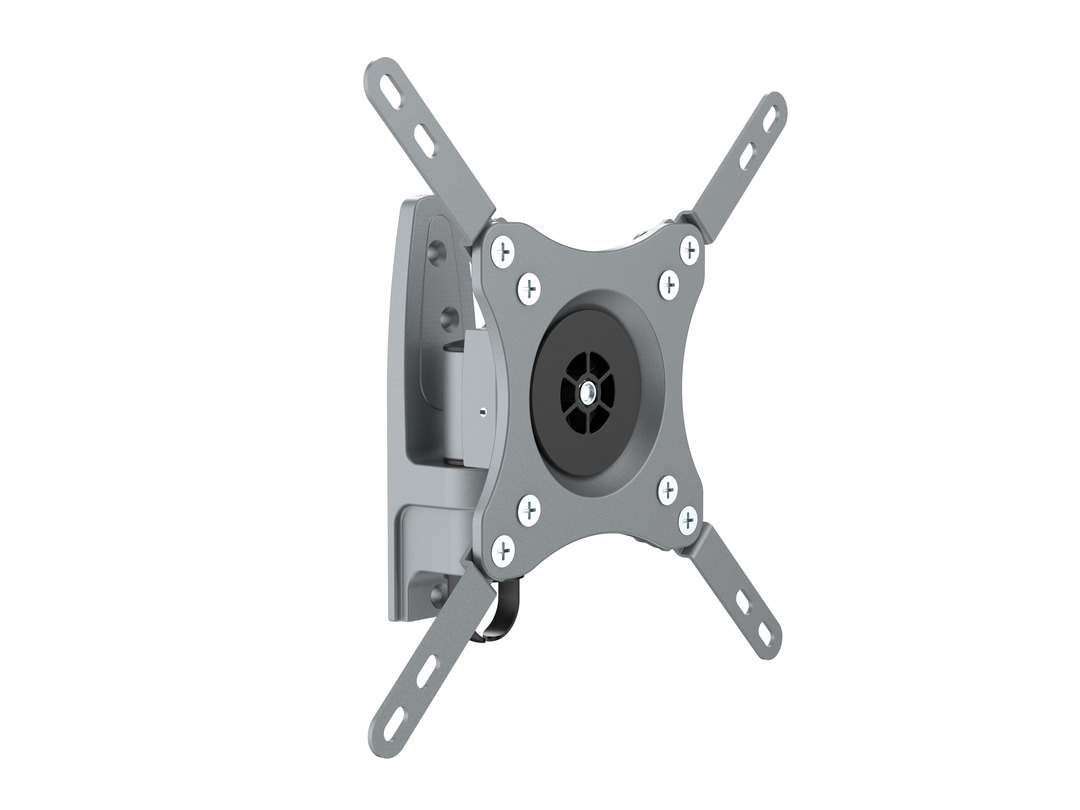 Wandhalter bis 32", Metall, silber, max 15 kg Wandhalter bis 32", Metall, silber, max 15 kg