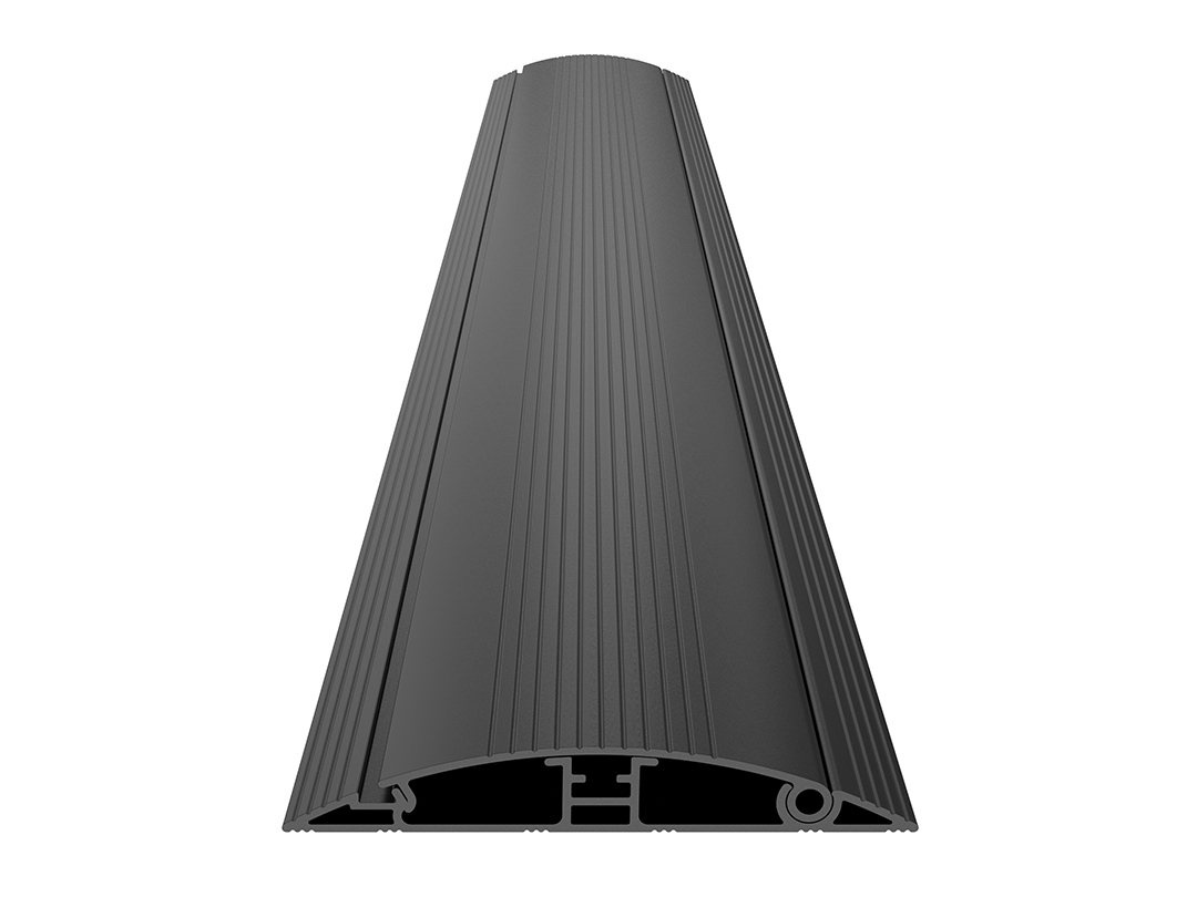 Aufboden Kabelkanal 139x1100, Alu, schwarz Aufboden Kabelkanal 139x1100, Alu, schwarz