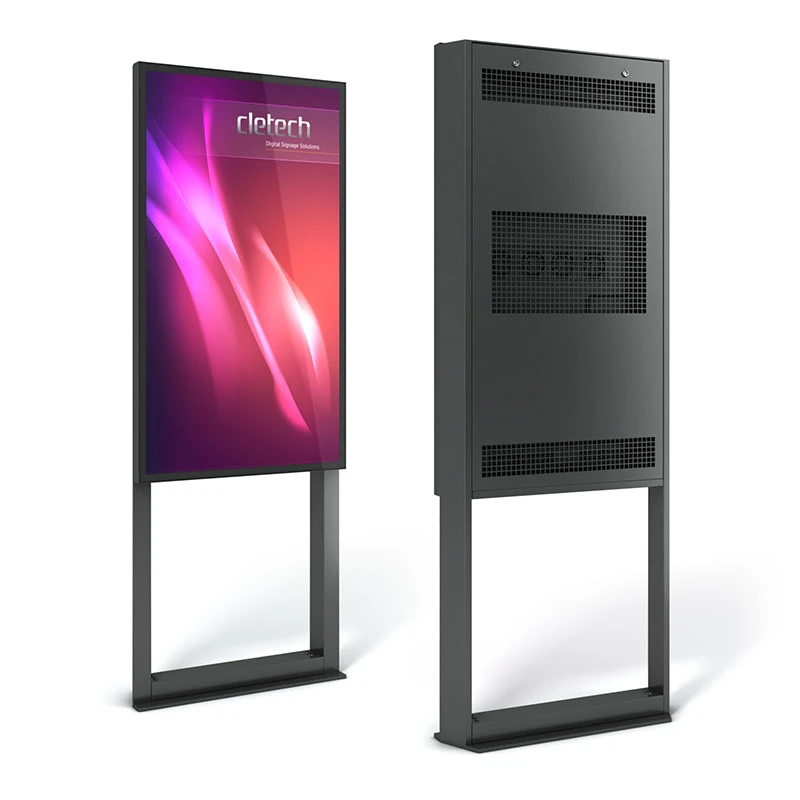 Outdoor Stele Portrait, 46" Bildschirm, ohne