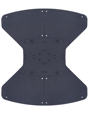 Bodenplatte für Display Floorstand, schwarz Bodenplatte für Display Floorstand, schwarz