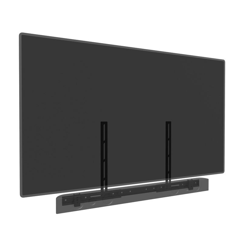 Soundbarhalterung, schwarz, 55"-110", Metall Soundbarhalterung, schwarz, 55"-110", Metall