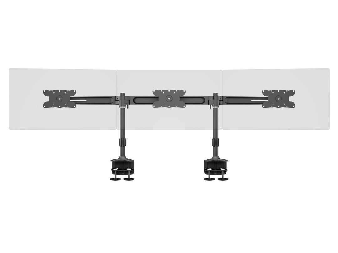 Monitorhalter  3" fach bis 32", Metall, schwarz