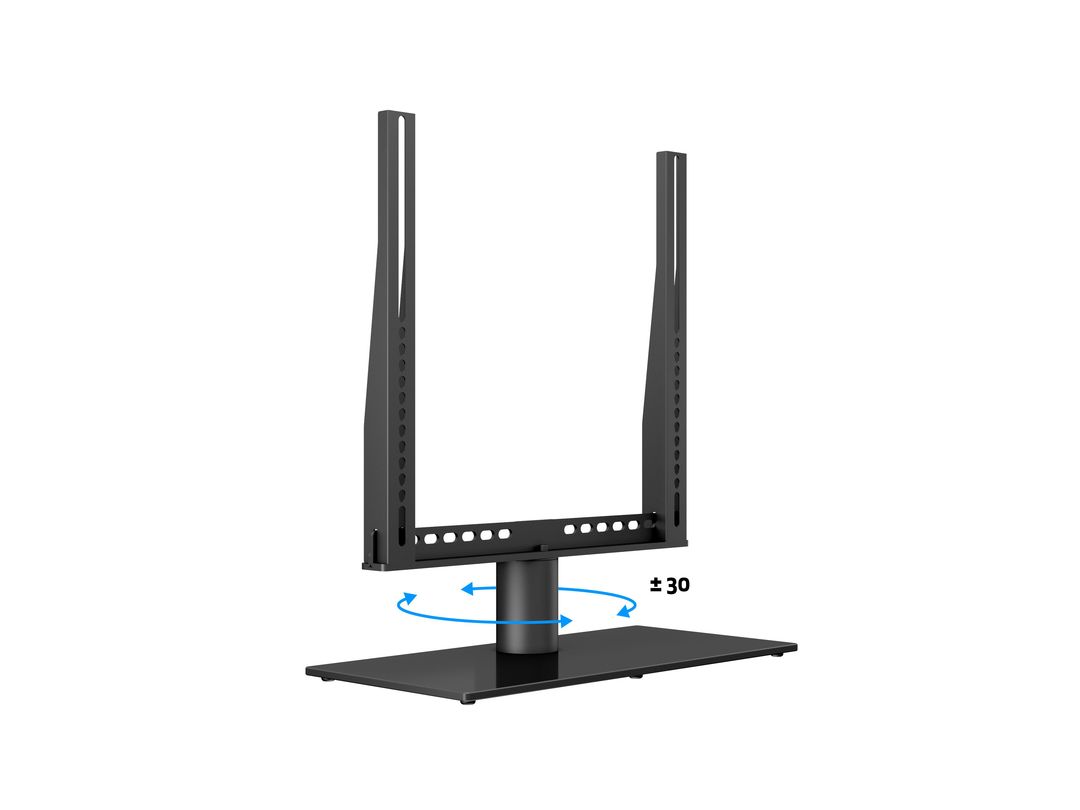 Tischständer medium 32-42", Metall, schwarz Tischständer medium 32-42", Metall, schwarz