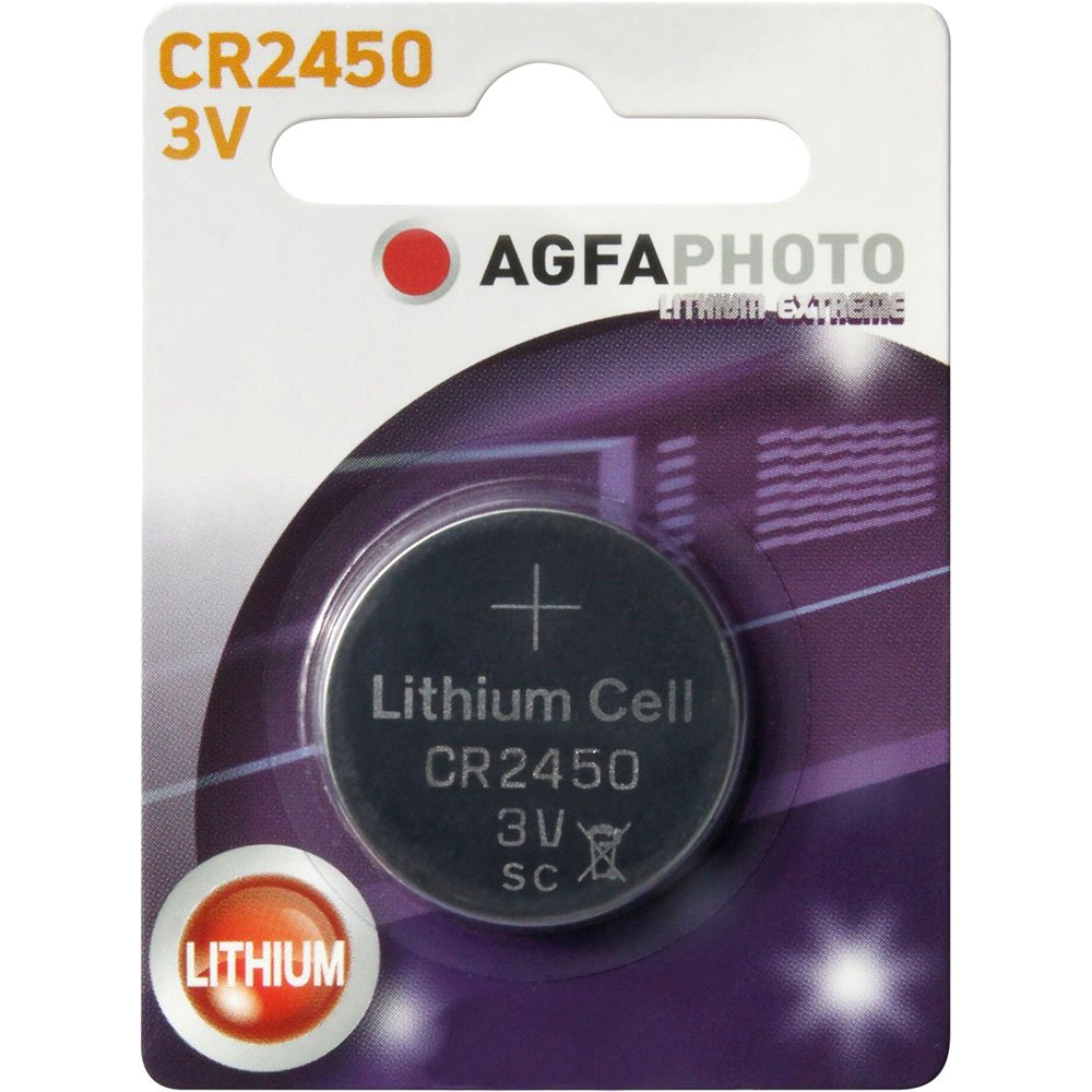 Lithium CR2450 3V,1er-Pack inkl.VEG,VPE 12Stk. Lithium CR2450 3V,1er-Pack inkl.VEG,VPE 12Stk.