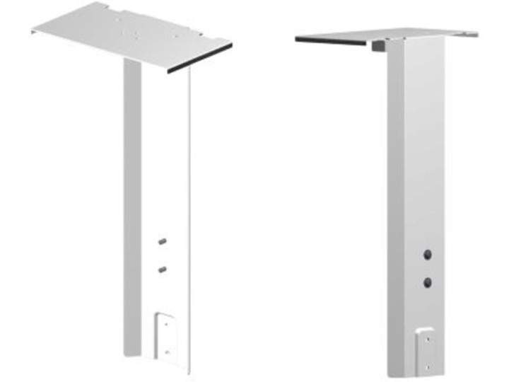 Kamerahalter zu Arbeitstrolley, silber, Metall