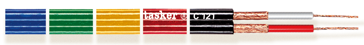 Audio Cable, schwarz, 100m, PVC 4.50x9.00mm, Audio Cable, schwarz, 100m, PVC 4.50x9.00mm,