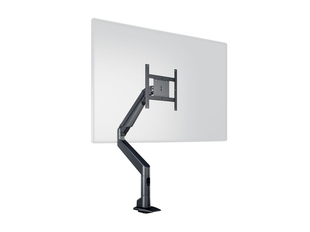 Monitorhalter mit Gasfeder bis 49", schwarz Monitorhalter mit Gasfeder bis 49", schwarz