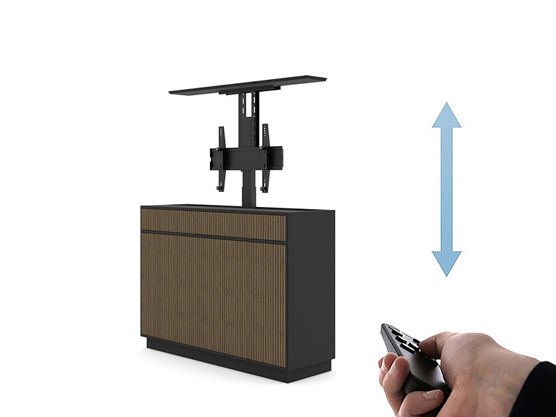 AV-TV Möbel inkl. Liftsystem, Nussbaum / 7487 AV-TV Möbel inkl. Liftsystem, Nussbaum / 7487