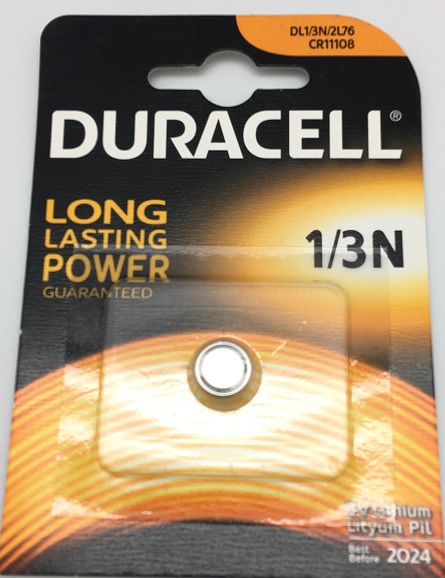 Lithium DL1/3N, 2LR76, CR11108, 3V Lithium DL1/3N, 2LR76, CR11108, 3V