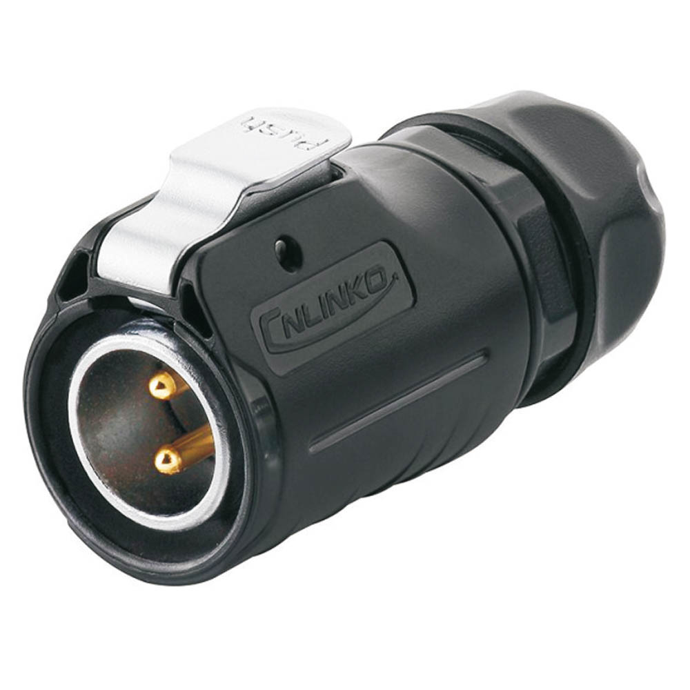 Kabelstecker Input 500V, schwarz, 20A Kabelstecker Input 500V, schwarz, 20A