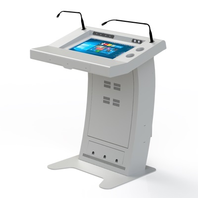 Rednerpult DSS 32", weiss, Landscape/Portrait Rednerpult DSS 32", weiss, Landscape/Portrait