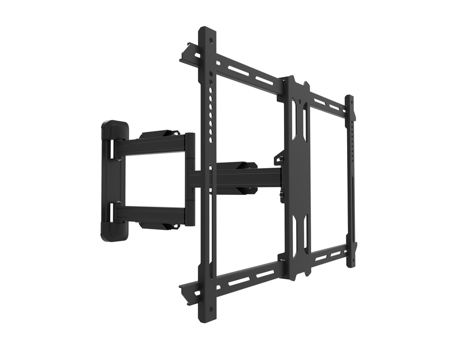 Outdoor Wandhalter bis 70", Metall, schwarz Outdoor Wandhalter bis 70", Metall, schwarz