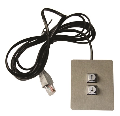 Zubehör Schalter auf Inox Platte Zubehör Schalter auf Inox Platte