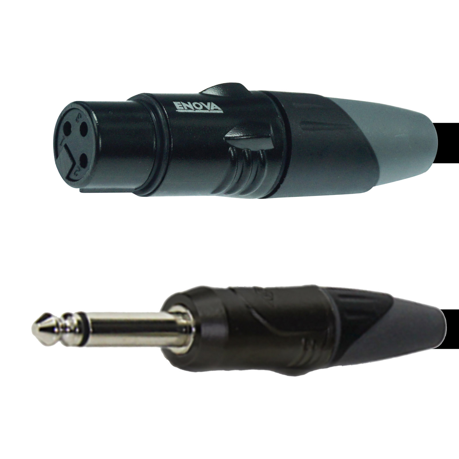 XLR Kupplung auf Klinkenstecker 6.35mm, 4m,