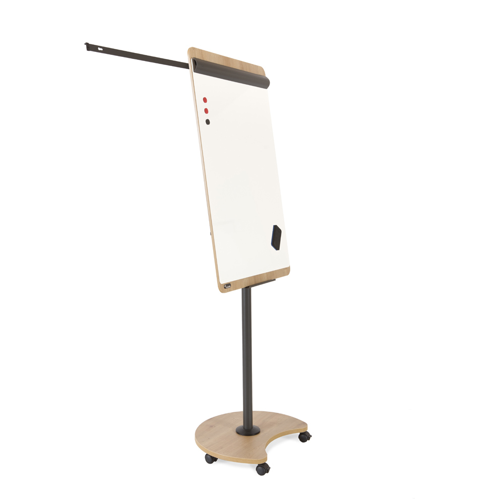 Flipchart, magnetisch, 69x99 cm, Holzoptik, Flipchart, magnetisch, 69x99 cm, Holzoptik,
