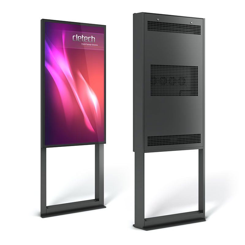 Outdoor Stele Portrait, 49" Bildschirm, ohne