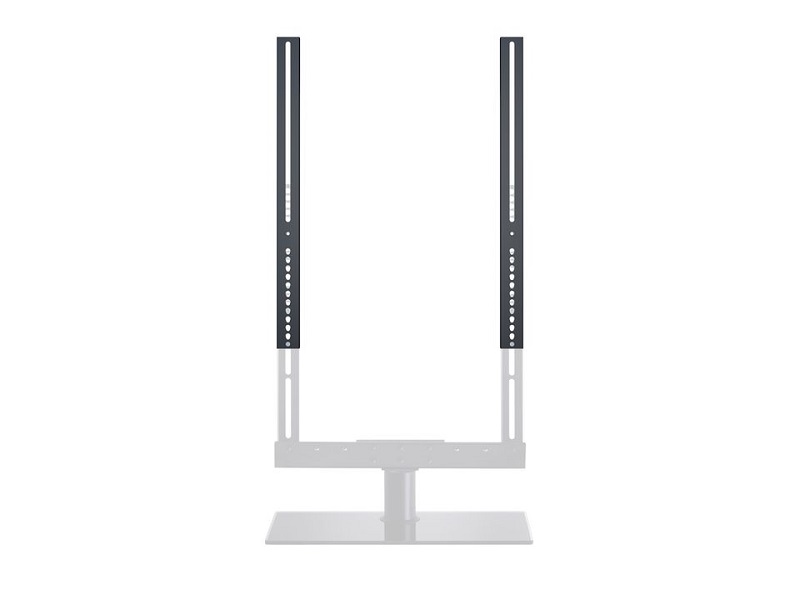 Tischfuss Verlängerung (Set), schwarz, Vesa