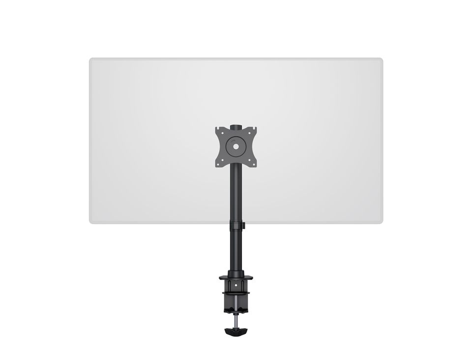 Monitorhalter Basic bis 27", schwarz, Metall/Alu Monitorhalter Basic bis 27", schwarz, Metall/Alu