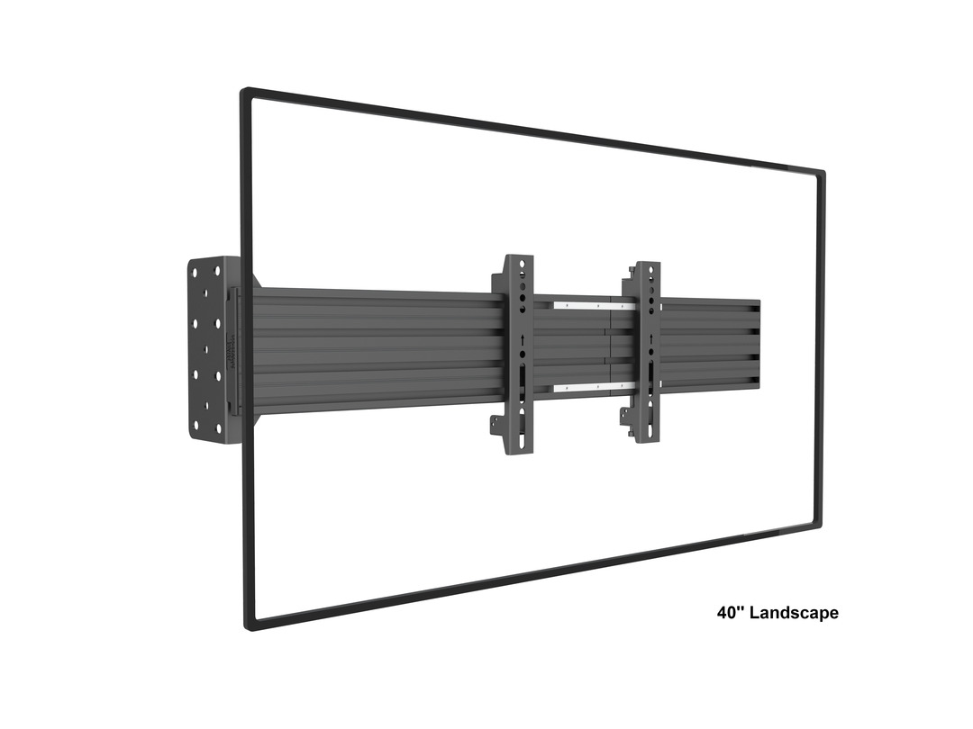 Halterung mit Winkel, 17" - 42", VESA  75 x 75 - Halterung mit Winkel, 17" - 42", VESA  75 x 75 -