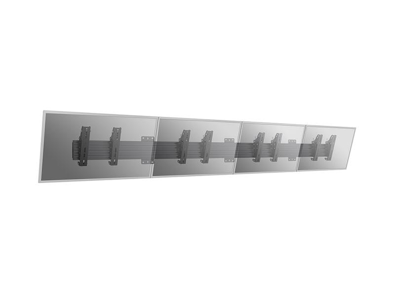4fach Halterung 4 x 27"-32", VESA 100x100 -200