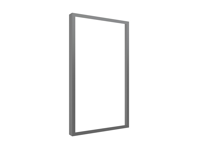 Monitor Rahmenoberteil ohne Innenrahmen 65"