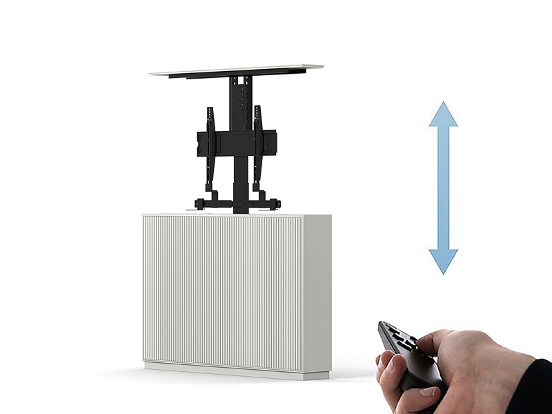 AV-TV Slimline Möbel inkl. Liftsystem, Weiss AV-TV Slimline Möbel inkl. Liftsystem, Weiss