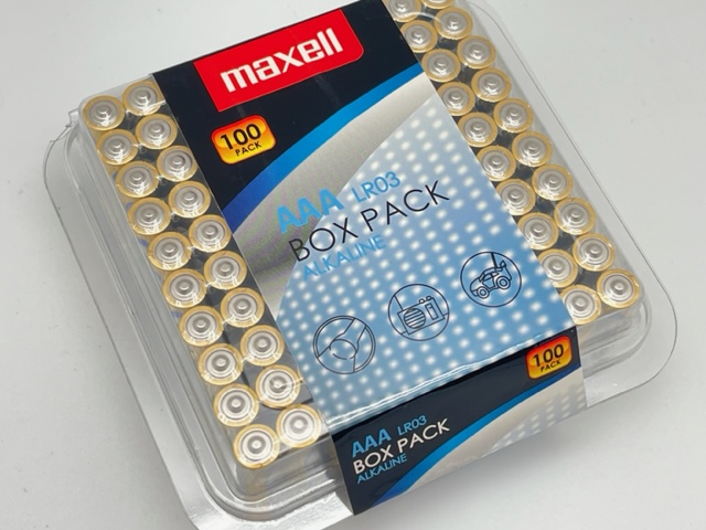 Alkaline MN2400/AAA/LR03, 100er-Pack inkl.VEG