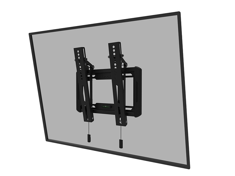 Wandhalter 24-55", Metall, schwarz, max 50 kg