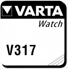 Knopfzelle-Uhrenbatterie V317, 1.55V, 11mAH Knopfzelle-Uhrenbatterie V317, 1.55V, 11mAH