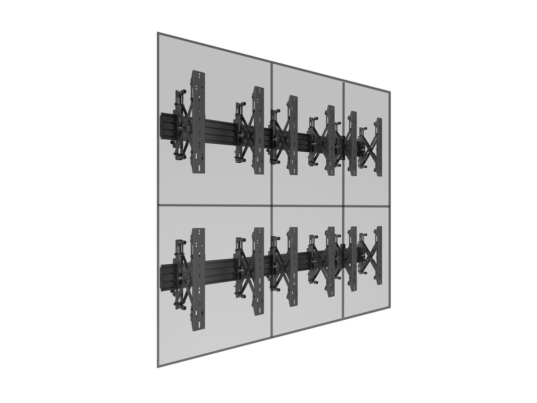 Halterung 6 x 32"-55", VESA 100x100 - 400x400
