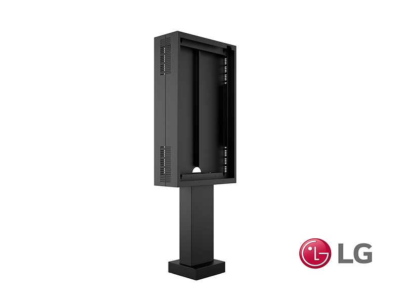 B2B Stele ohne Monitor, Portrait , 55"/8157 B2B Stele ohne Monitor, Portrait , 55"/8157