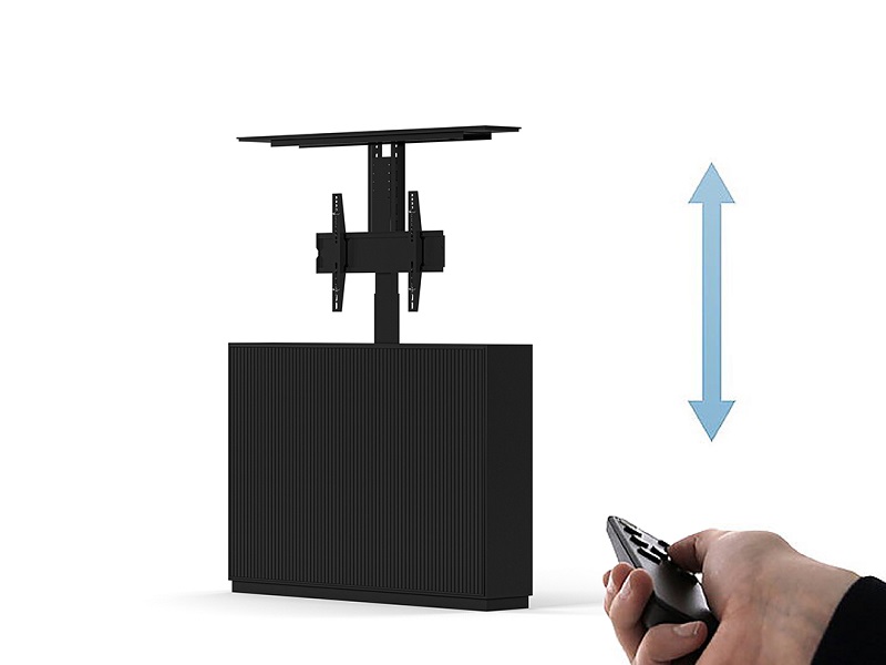 AV-TV Slimline Möbel inkl. Liftsystem, schwarz AV-TV Slimline Möbel inkl. Liftsystem, schwarz