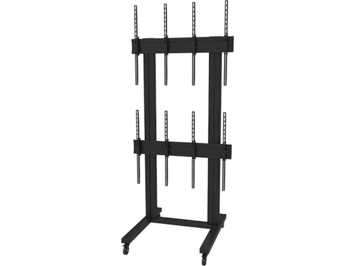 TV Multiständer für 4 Monitore bis 55", schwarz TV Multiständer für 4 Monitore bis 55", schwarz