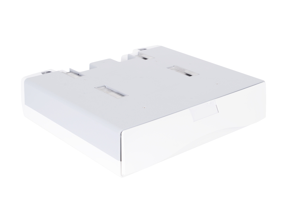 Schublade zu Arbeitstrolley, silber,Metall/Alu/PVC