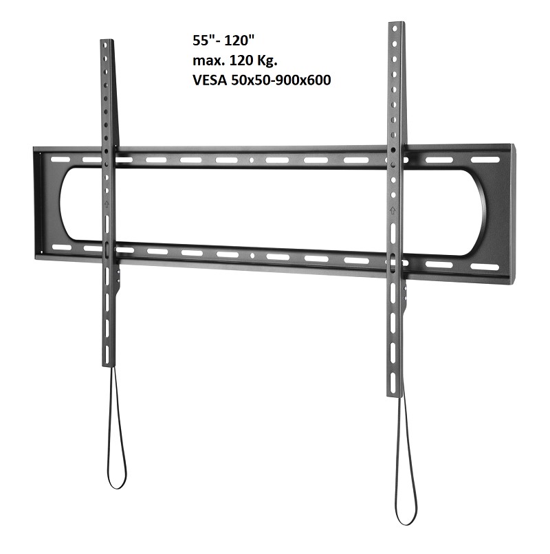 TV-Wandhalterung 55-120", Metall, schwarz TV-Wandhalterung 55-120", Metall, schwarz