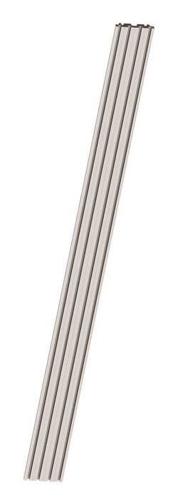Aluminium Profil zu Pro System, silber