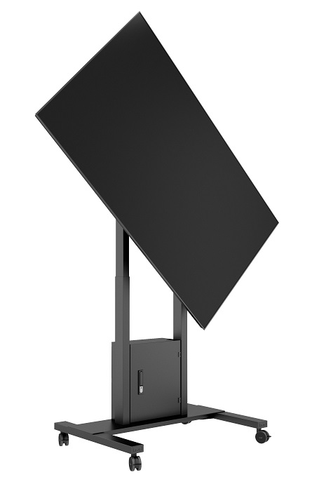 Standfuss elektr, 43-86", max 50 kg, schwarz Standfuss elektr, 43-86", max 50 kg, schwarz