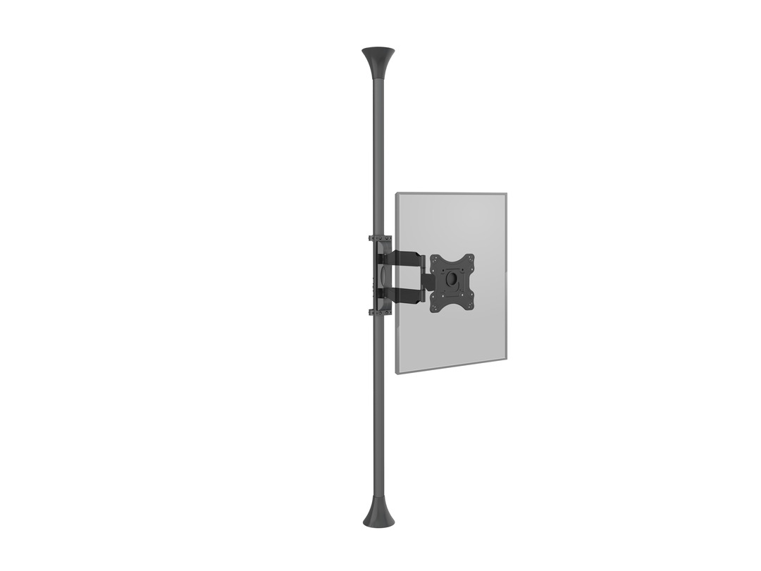Boden-Deckenhalter 1x, 17"-46", VESA 100x100