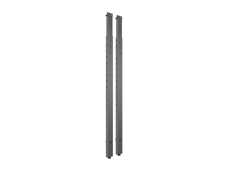 2 Stützfüsse, zu Modularem Pro System, Stahl,