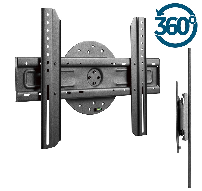 Wandhalter 32-70", schwarz, Metall, max 50kg Wandhalter 32-70", schwarz, Metall, max 50kg