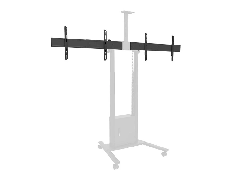Doppel Halterung zu Motorized Floorstand 40-75"