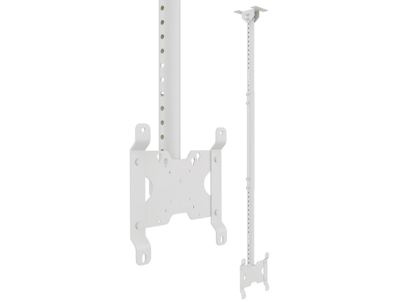 Deckenhalter bis 32", Alu, weiss, max. 14 kg