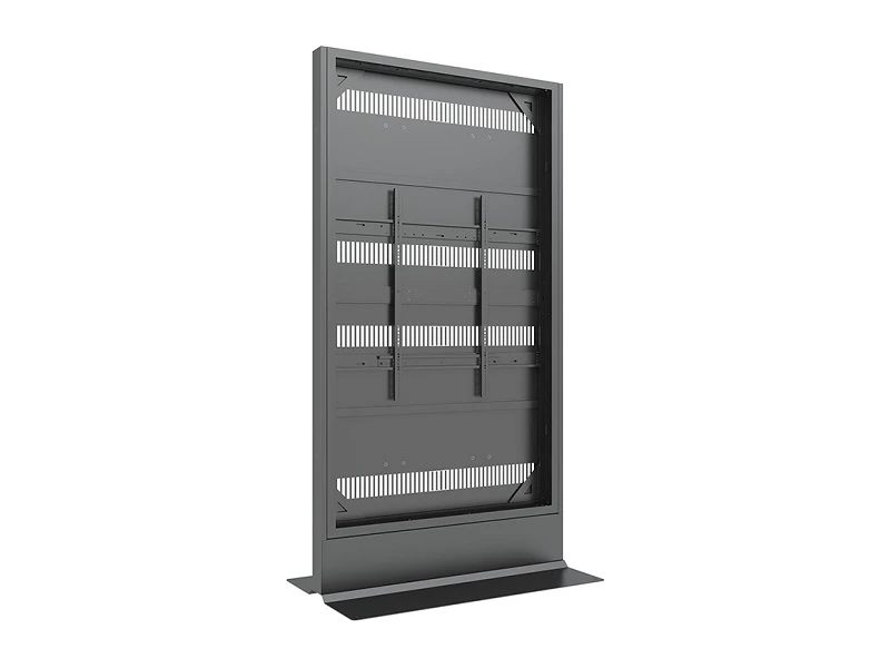Stele ohne Monitor, Portrait, schwarz, 98"/0581