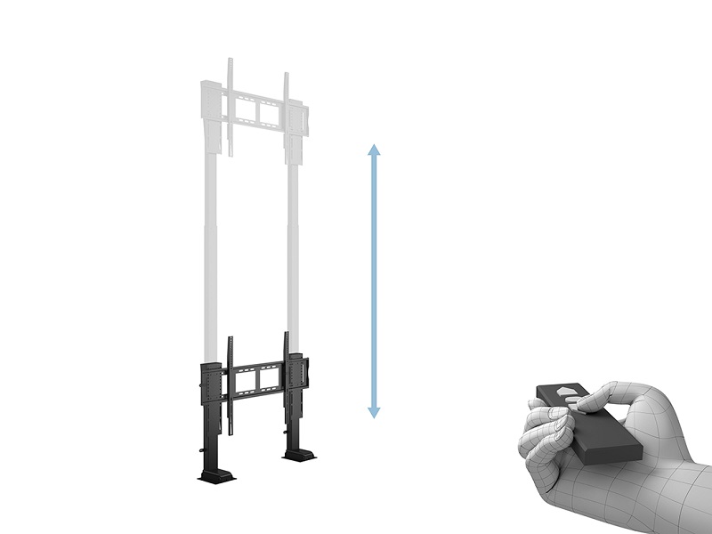 Standfuss XLarge elektr, 55 -100", max 100 kg, Standfuss XLarge elektr, 55 -100", max 100 kg,